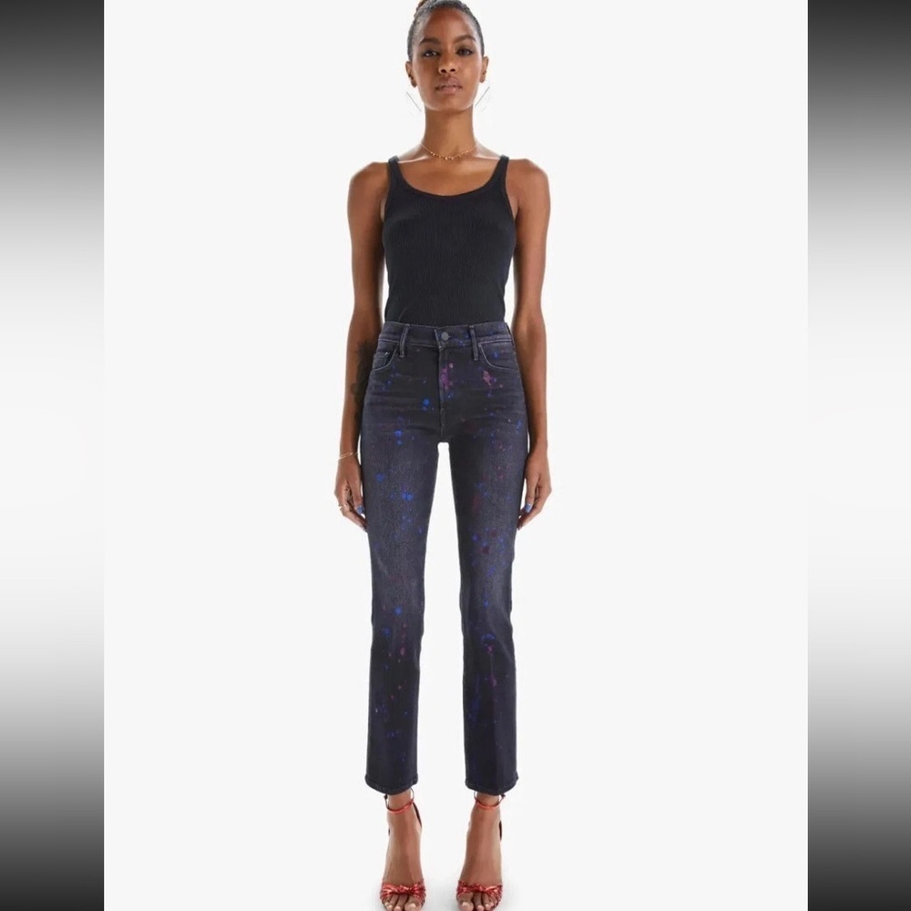 SOOD OUT MOTHER NWT THE INSIDER ANKLE in RAIN CITY LIGHTS— 26